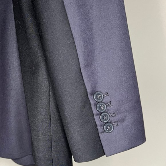 INC Slim Fit Black Blazer | Satin Trim | Size M (Men’s) - Picture 9 of 9